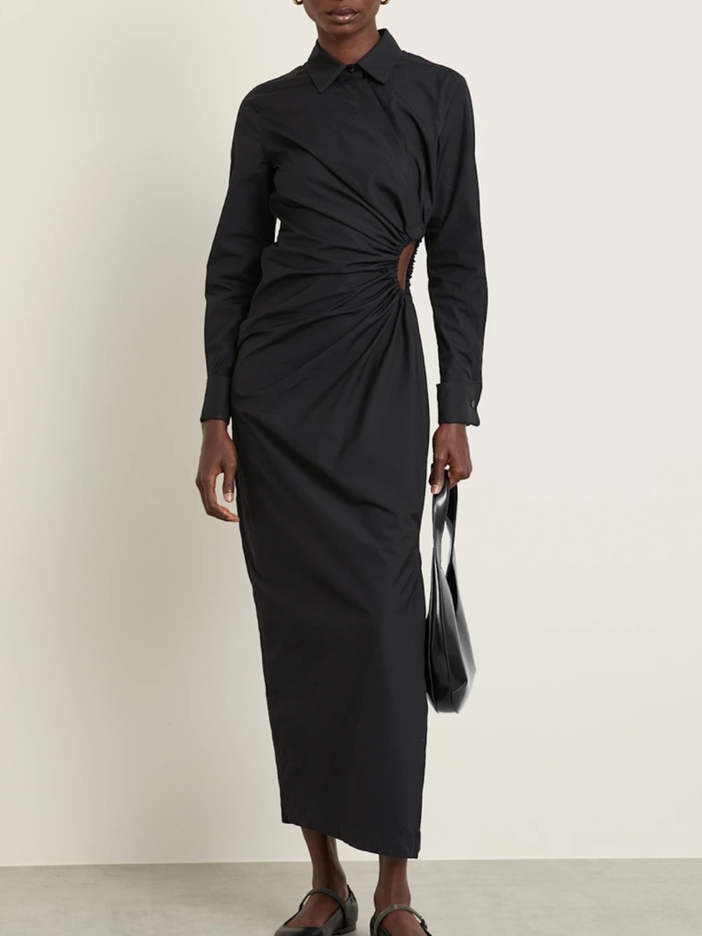 Max Mara Shirt dress ETERE with cut-out